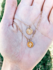 Smooth Cross Necklace